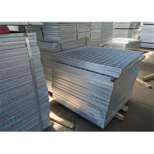 Q235 Steel Anti Rust Metal Grating Platform Flat Bar Type 7mm Thick