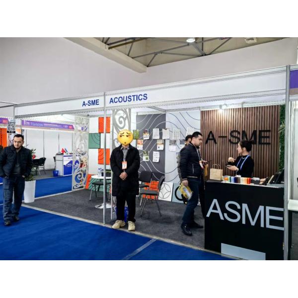 Acoustic wall panel acoustic wooden wall slat Soundproof Wall Panels Custom Sound Proof polyester acoustic panel akupanel