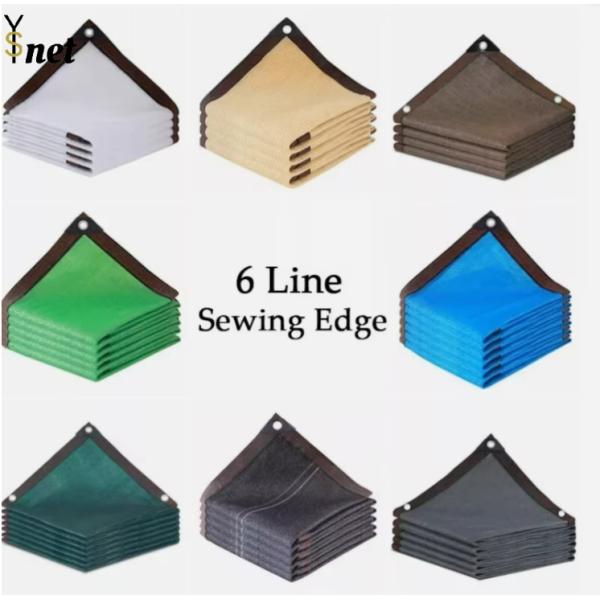 Green Balcony Privacy Screen Fence 50m 100m HDPE Privacy Screen