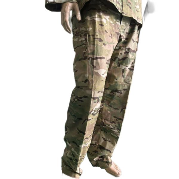 Nylon Cotton 50 / 50 Army ACU Uniform Set Customizable Camouflage Multicam ACU Uniform