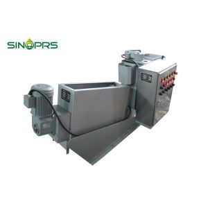 SS304 5000m3/H Screw Press Sludge Dewatering Equipment Wastewater