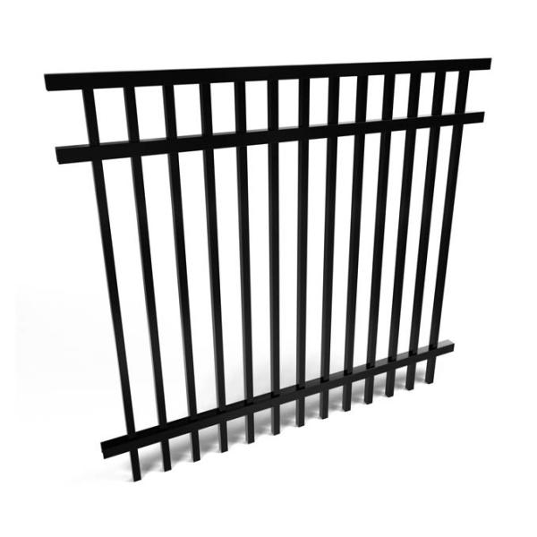 8ft Metal Residential Iron Wrought Fence Commerical Garden Privacy Fence Panels