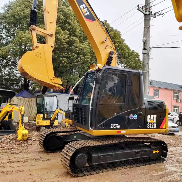 12Ton Caterpillar Heavy Equipment Excavator Mini Second Hand Cat 312D