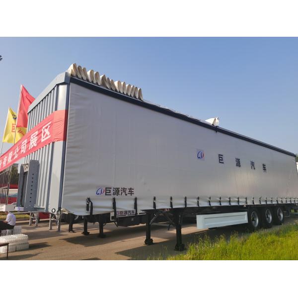 14000mm Curtain Trailer for Russia Market Steel Main Beam 500mm Hight Europe Standard