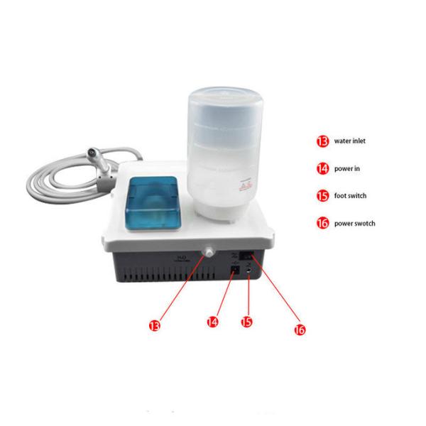 A8 Dental Ultrasonic Piezo Scaler With LED Handpiece With Wireless Pedal / Ultrasonido Dental