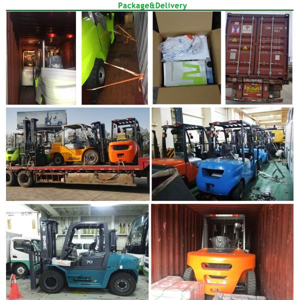 Side Shifter 4x4 Forklift YUNNEI Engine 3500kg Small Off Road Forklift