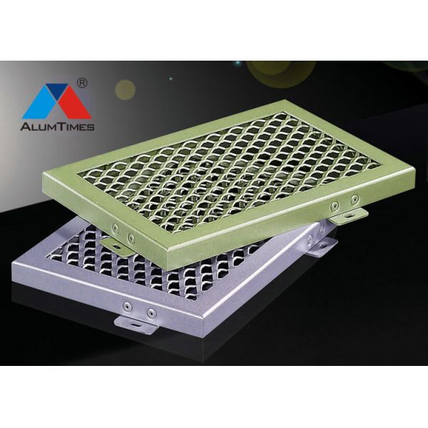Anti Corrosion Expanded Aluminium Mesh Panels With Excellent Decoration Effects