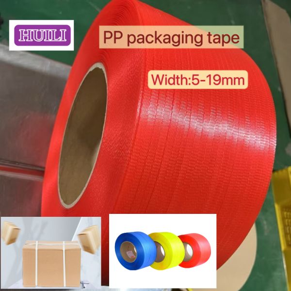 Twin Screw PP Strap Production Line 5mm Width Sandwich PP Strapping Belt Machine