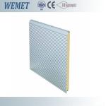 CFC free customized PUR wall panel 30-200mm for carpot, warehouse, factory RAL