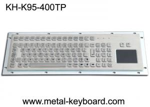 Quality 95 Keys Metal Industrial Keyboard Layout Customizable 30mA Waterproof wholesale