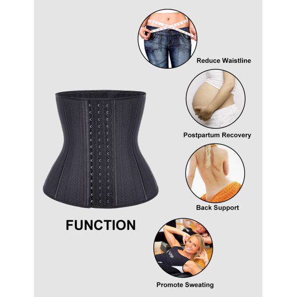 Adjustable Straps Comfort Posture Shoulder Support Tummy Control Waist Trainer Belt Shaper