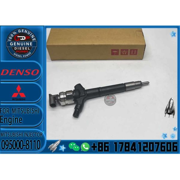 Good price common rail injector 095000-8110 9709500-811 SM095000-811 1465A307 236700L030 23670-0L030 For Mitsubishi 3.2d