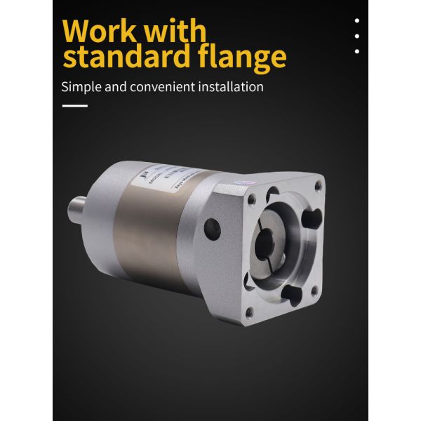 Planetary Gearbox with 1:50 Ratio 16Arcmin Backlash and 20000h Lifetime for Servo Motor Applications