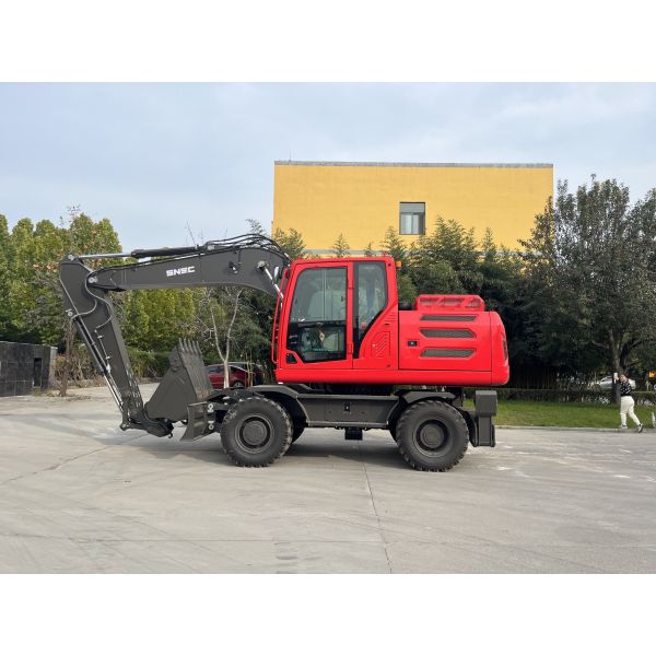 15 Ton Wheeled Excavator – Powerful Hydraulic System For Road And Construction