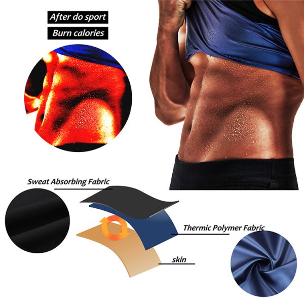 HEXIN CORSET SECRET Men's Shaper Vest in Plus Size for Fat Increase and Sports Support