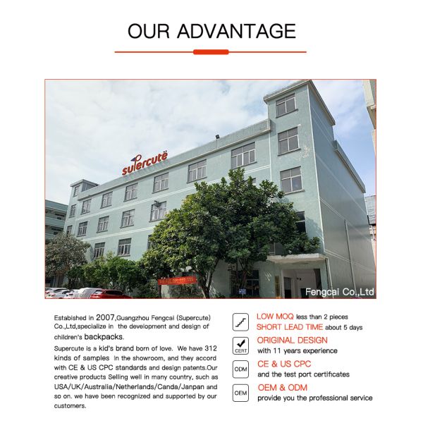 Superctue Schoolbags Waterproof Animal City Children's School Backpack Back to School Children Bags