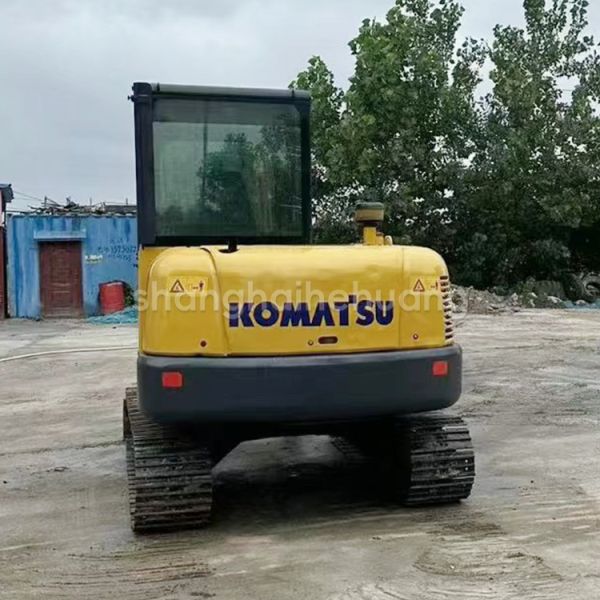 Original Engine And Pump Used Komatsu PC56 Excavator