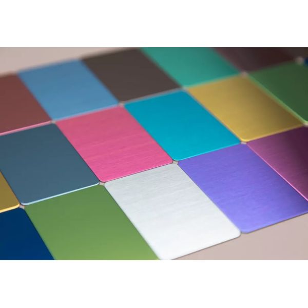 304 316L Stainless Steel Material 0.3-3.0 Thick Anti-fingerprint Surface Finish PVD Coated Stainless Steel Sheet