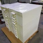 85GSM Yellow Silicone Liner 78G Blank Sheet Labels