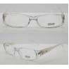 Buy cheap Hand Made Clear Unique Acetate Eyeglasses Frames With Demo Lens from wholesalers