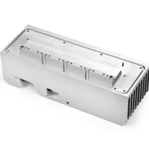Quality Extruded Metal Fabrication Parts Aluminium Heatsink Industry CNC Machining wholesale