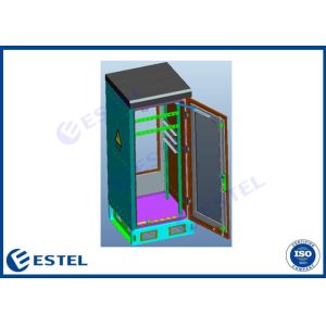 Quality Customized 27U 1500mm Height Outdoor Telecom Enclosure wholesale