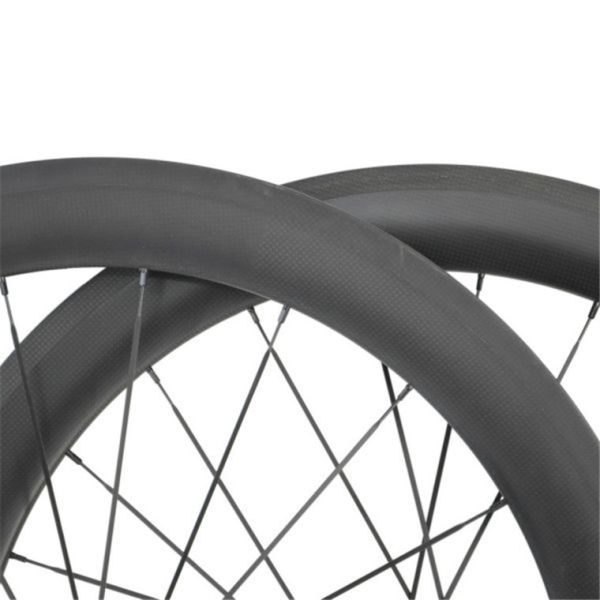 Light Electric Bike Parts 700c 60mm Carbon Road Bike Rim