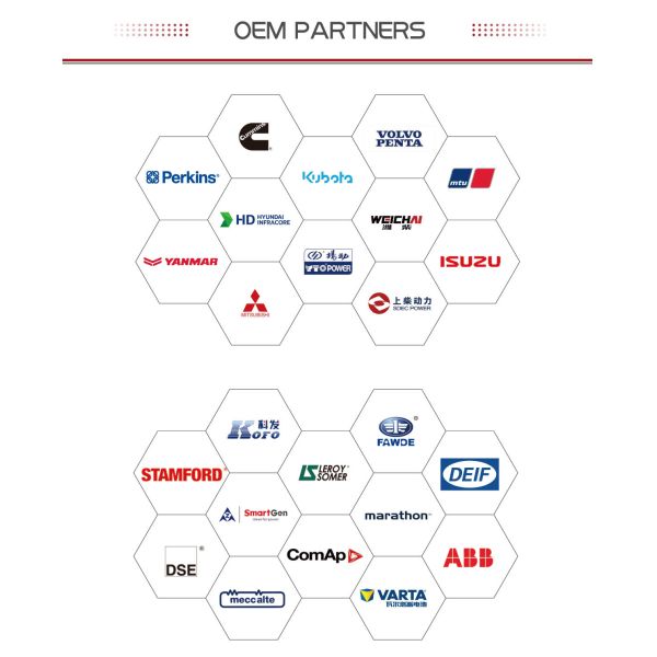 Hyundai Diesel Generator engine view