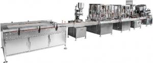 Quality Aerosol Automatic Filling Production Line Liquid Filling Valve Inserting Machine wholesale