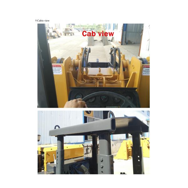 Underground wheel loader XD926 rated load 2.0ton with 1cbm bucket capacity