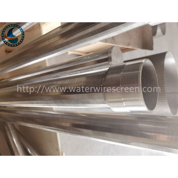 6-5/8" Diameter Profile ISO Johnson Wire Screen With 0.04" Gap