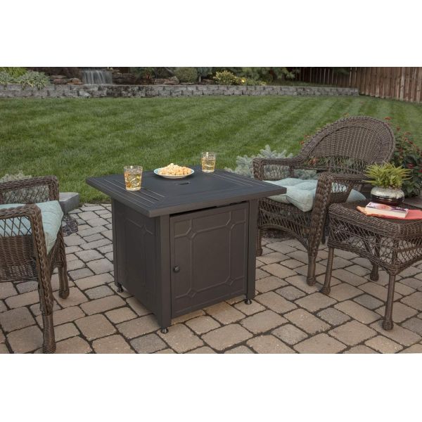 Oil Surface Bronze Customized Size Outdoor Modern Fire Pit For All - Season