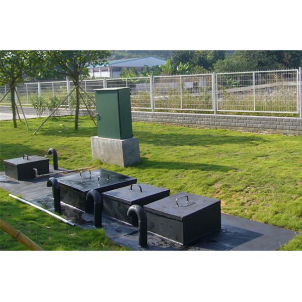 2000L/Hour MBR Integrated Sewage Treatment Equipment with Customized Color Technology