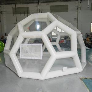 Quality Commercial Inflatable Bubble Dome Tent Inflatable Camping Tent Transparent Football Bubble Tent wholesale