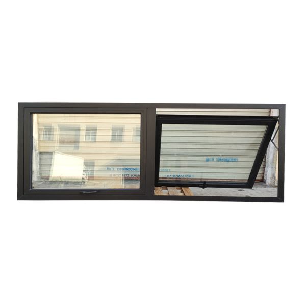 White Frame Aluminium Sliding Windows Sizes Powder Coating PVDF Aluminum Awnings For Houses