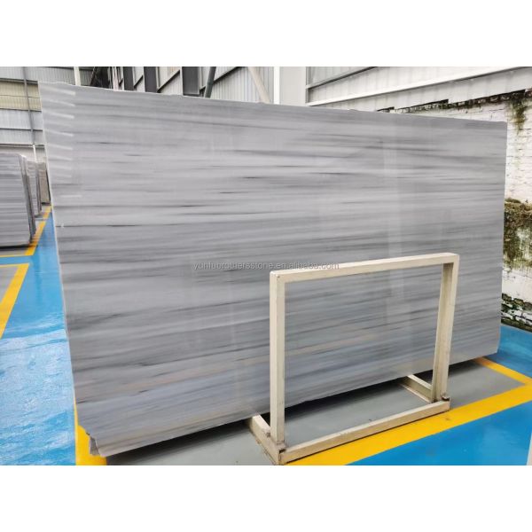 Star Grey Marble Type Calcite Stone Polished Tile for Bathroom Vanity Basin and Sink