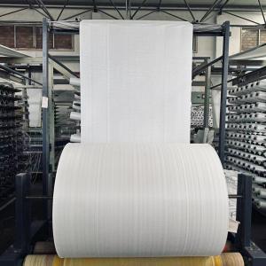 Quality PP Woven Rolls 70gsm 55cm Width Coated Fabric For Pp Woven Sacks Polypropylene Bags wholesale