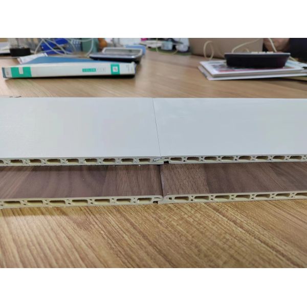 Waterproof Interior Ceiling Bamboo Fibre Pvc Wood Wall Panels for Design Home Decor