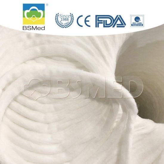 Cotton Sliver Medical Consumables Origin Factory Absorbent Cotton Coil For Cotton Balls Salon