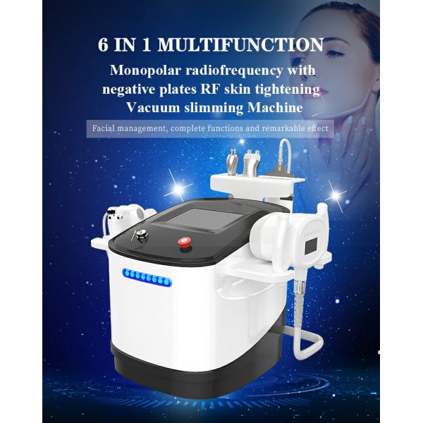 100kpa Weight Loss Spa 1mhz RF Cavitation Vacuum Therapy Machine