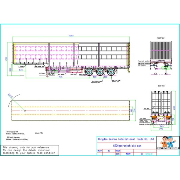 14M Curtain Side Trailers