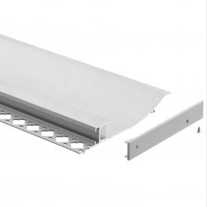 Quality Frameless LED Floor Channel Aluminium Alloy Surface Mounted For Skirting Board Light wholesale