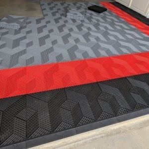 Quality Anti Skid Interlocking Garage Tile ASTM D2047 Garage Floor Tiles wholesale