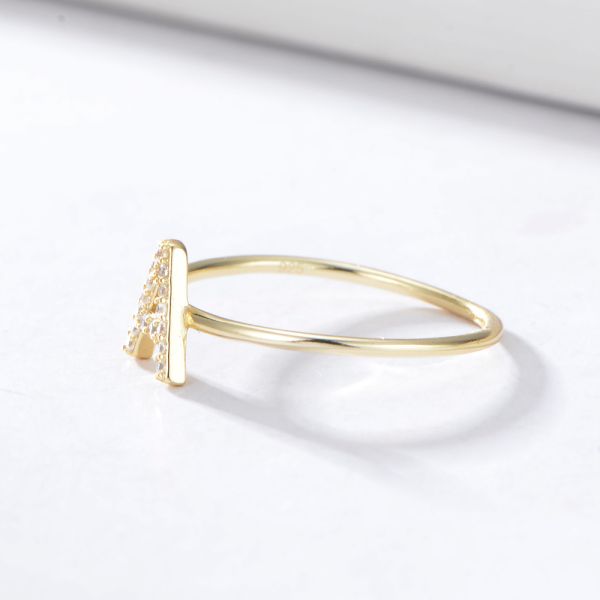 Solid Silver 925 Custom Jewelry Eternity Rings for Women Men 2023 Unisex Gold Jewelry