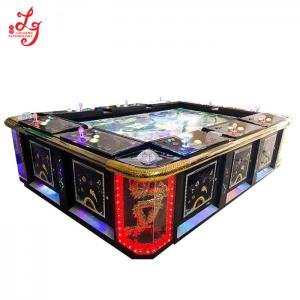 Quality English Language Coin Pusher 86 Inch Fish Table Cabinet wholesale