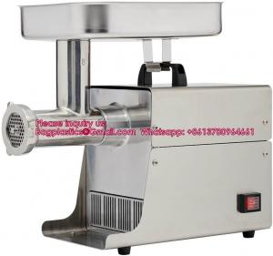 Quality Food Processors, Meat Grinder Electric, Stainless Steel, Heavy Duty With Blades And Plates, Sausage Stuffer Tube wholesale