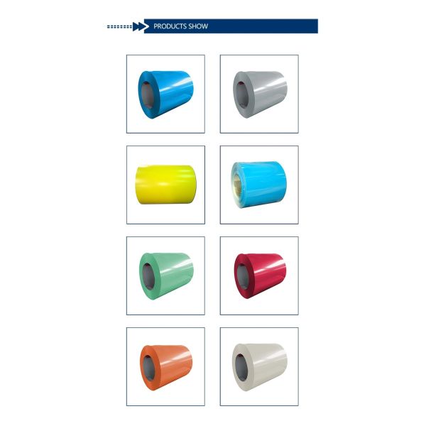EN10147 PPGI Coil Price In China Prepainted Galvanized Sheel Coil 275g/M2 Zinc Coated
