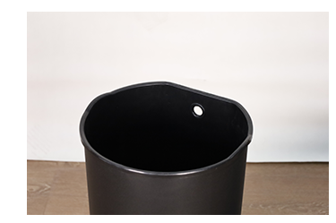 Wholesale High Quality Multi Functional Bullet Trash Can for Sustainable Metal Trash Bin Can
