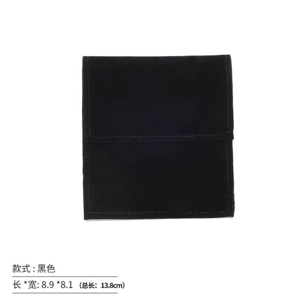 Luxury Elegant Gift Bag Gift Package Hot Selling Flip Cover Dustproof Velvet Bag Ring Earring Jewelry Bag Small Accessories Storage Bag