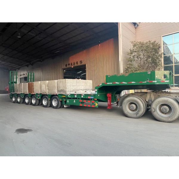 Max Payload 15001-20000 kg Lowbed Semi Trailer for Heavy-Duty Transportation Needs